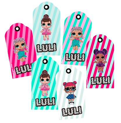 Tarjetas largas con cinta LOL 20u Pers
